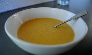 Four Ingredient Creamy Butternut Squash Soup