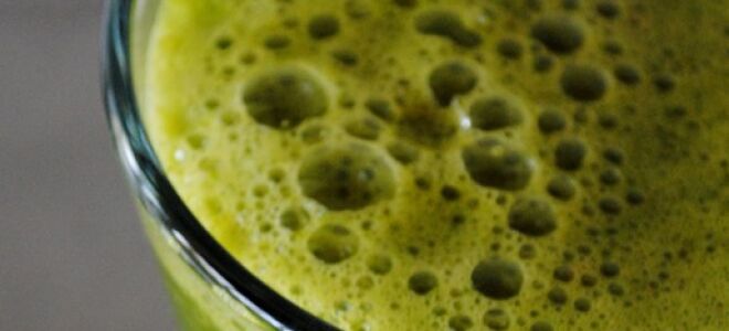 Simple Green Juice to Feel Better Fast