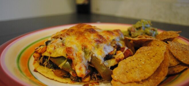 Test Kitchen Tuesday: Layered Veggie Enchiladas