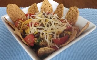 Test Kitchen Tuesday for One: Vegetarian Taco Salad