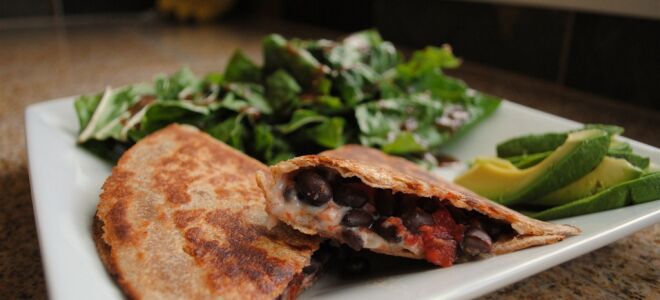 Test Kitchen Tuesday: Black Bean Quesadillas