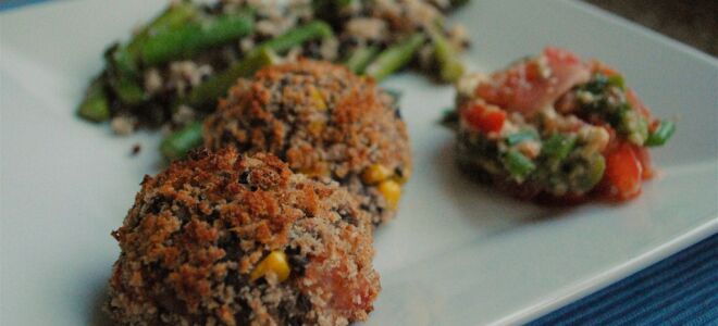 Test Kitchen Tuesday: Black Bean and Corn Croquettes