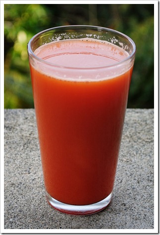 Fruity Carrot Juice - Test Kitchen Tueday