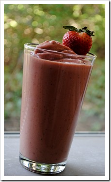 Fresh Strawberry Butternut Smoothie | Test Kitchen Tuesday