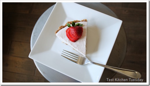 Raw Strawberry Cream Pie | Test Kitchen Tuesday